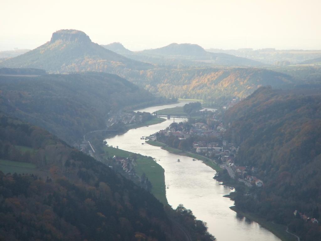 Pension Hoenel-Hof Bad Schandau Eksteriør bilde
