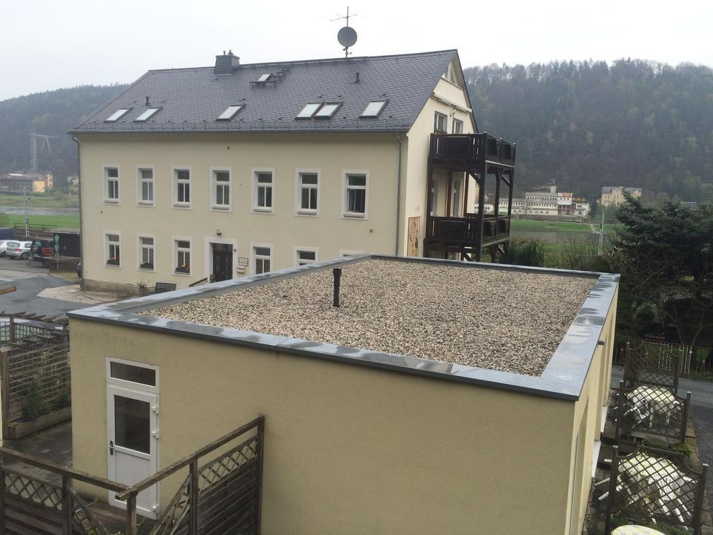 Pension Hoenel-Hof Bad Schandau Eksteriør bilde